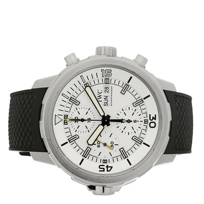 IWC Stainless Steel Rubber 44mm Aquatimer Chronograph Automatic Watch White IW376801 2 of 5