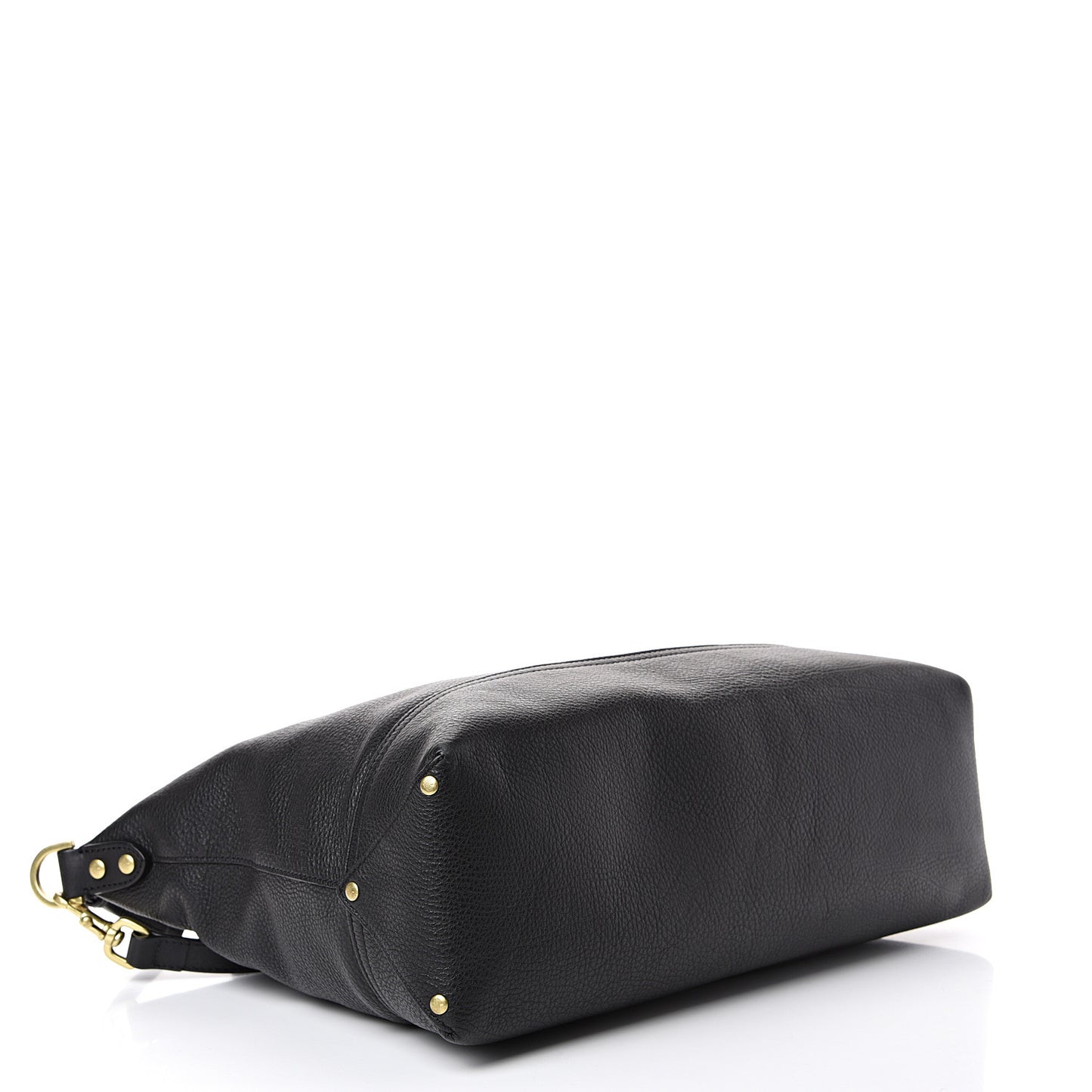 Pebbled Calfskin Effie Tote Black