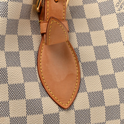 Louis Vuitton Damier Azur Hampstead MM 21 of 21