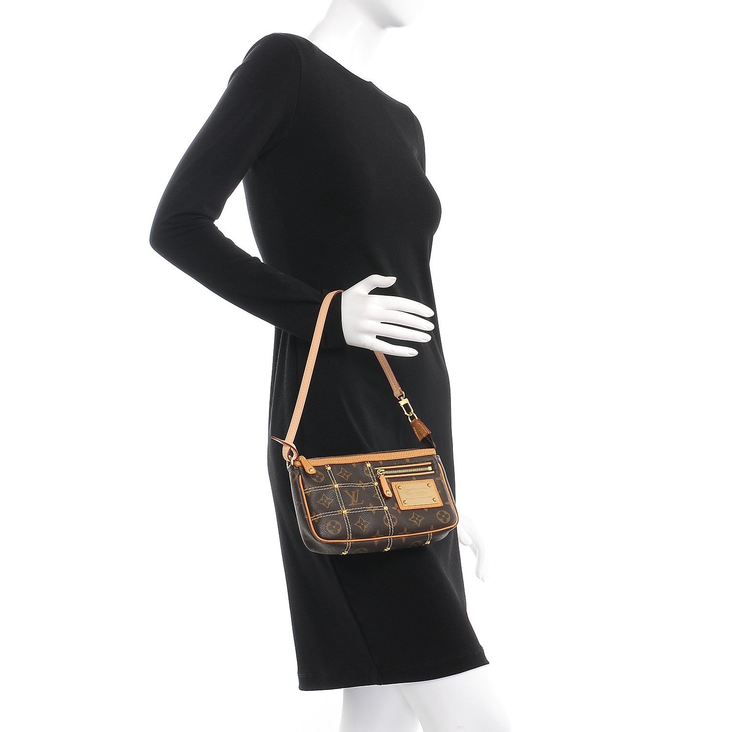 Louis Vuitton Monogram Riveting Pochette Accessories 2 of 8