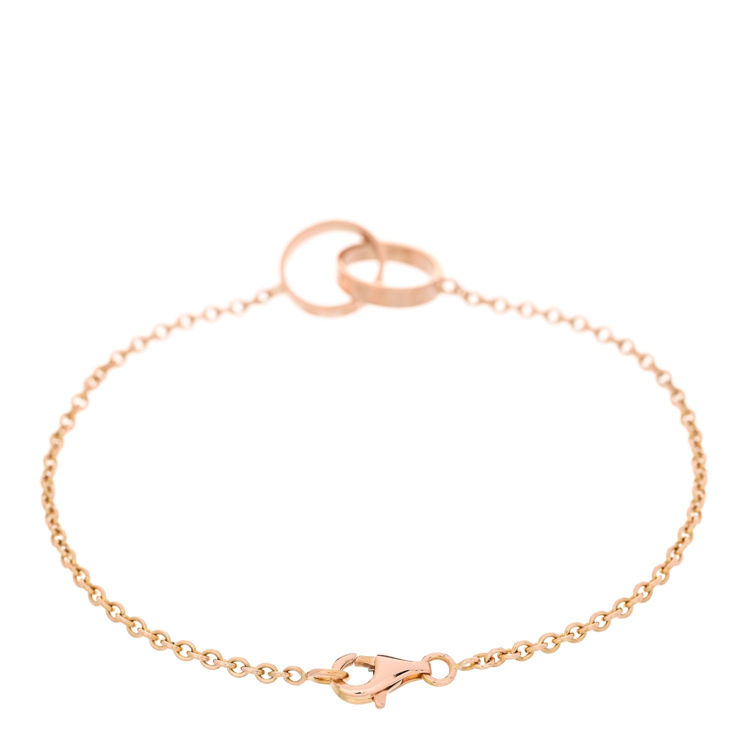 Cartier 18K Pink Gold Interlocking LOVE Bracelet 2 of 4