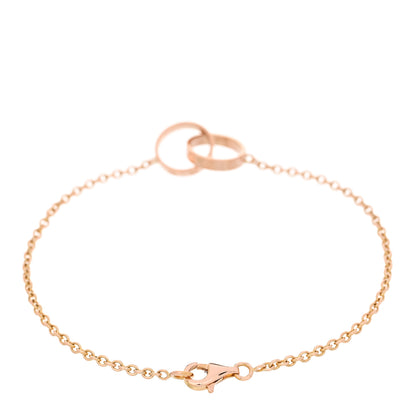 Cartier 18K Pink Gold Interlocking LOVE Bracelet 2 of 4