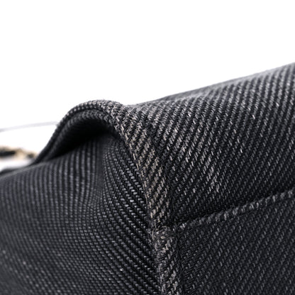 Chanel Woven Straw Raffia Medium Deauville Tote Black 8 of 16