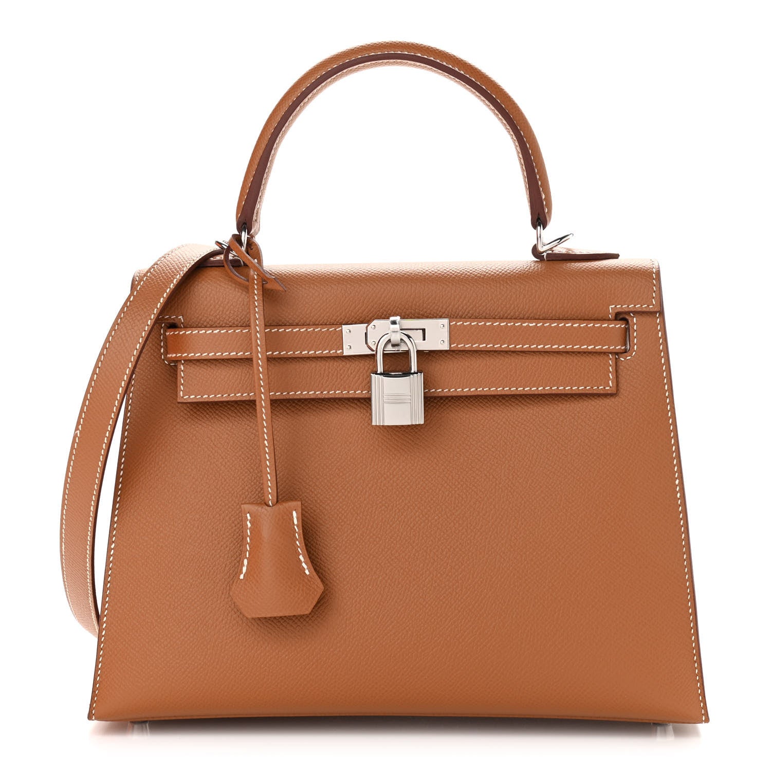 Hermes Epsom Kelly Sellier 25 Gold 1 of 11