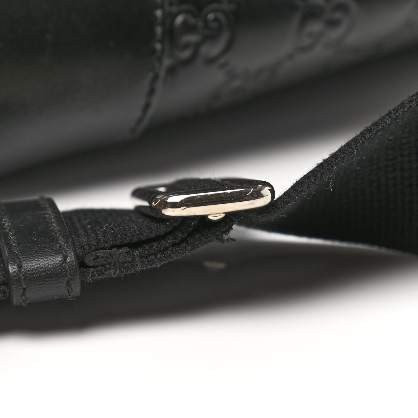 Guccissima Signature Large Duffle Black