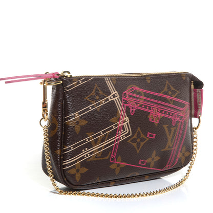 Louis Vuitton Monogram 2014 Christmas Animation Mini Pochette Accessories 3 of 8