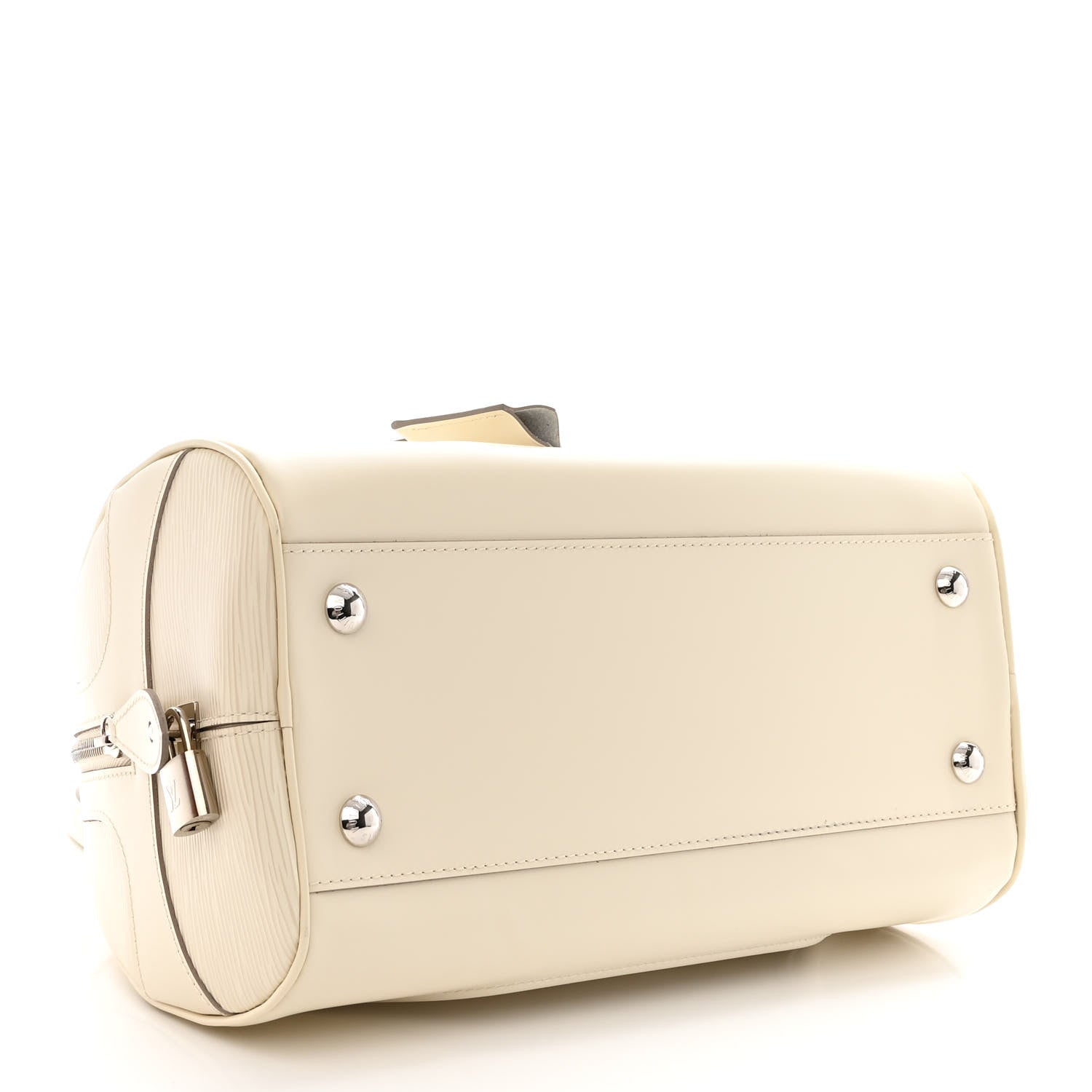 Louis Vuitton Epi Bowling Montaigne PM Ivory 4 of 10