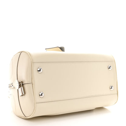 Louis Vuitton Epi Bowling Montaigne PM Ivory 4 of 10