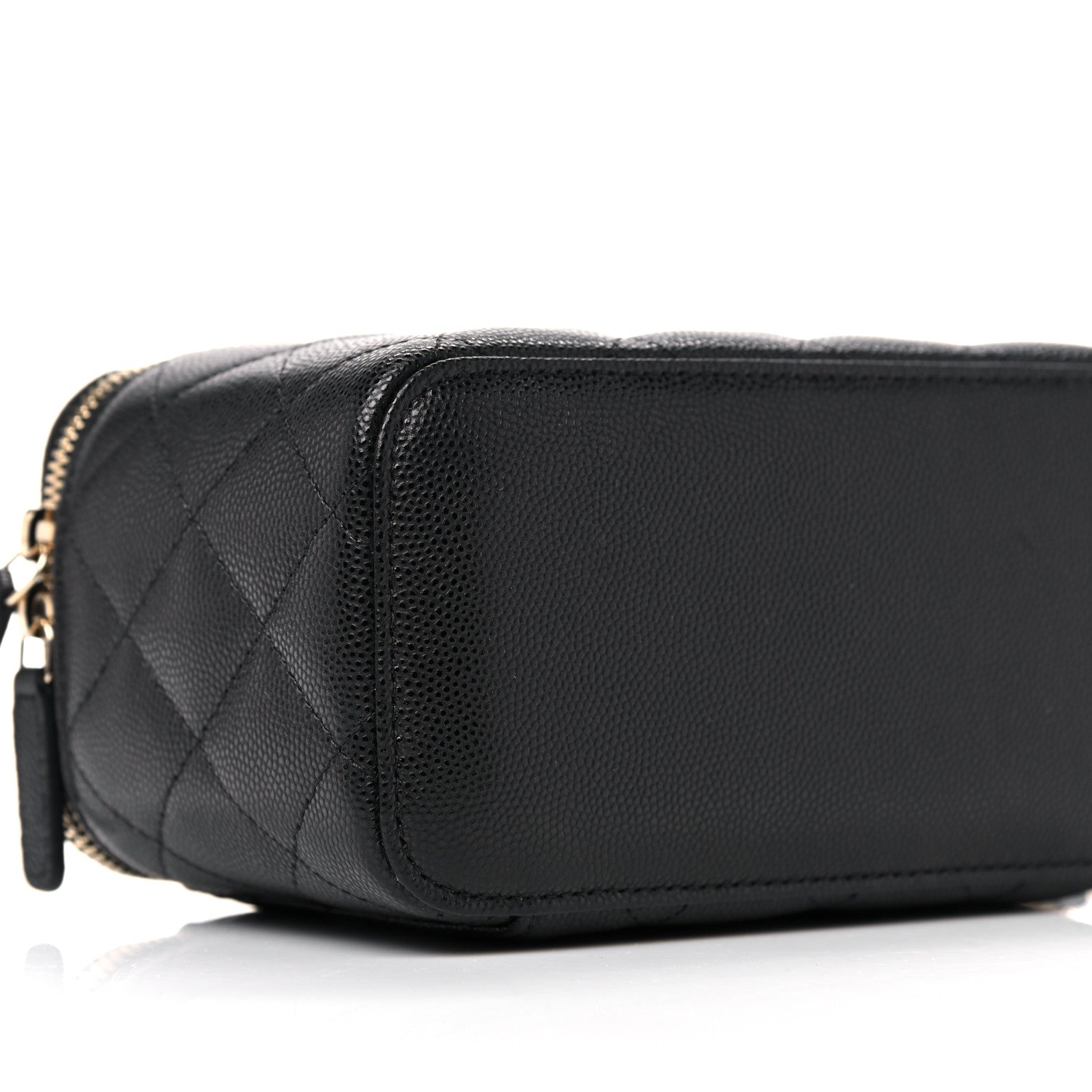 Chanel Caviar Quilted Small Vanity Case With Chain Black 8 of 10