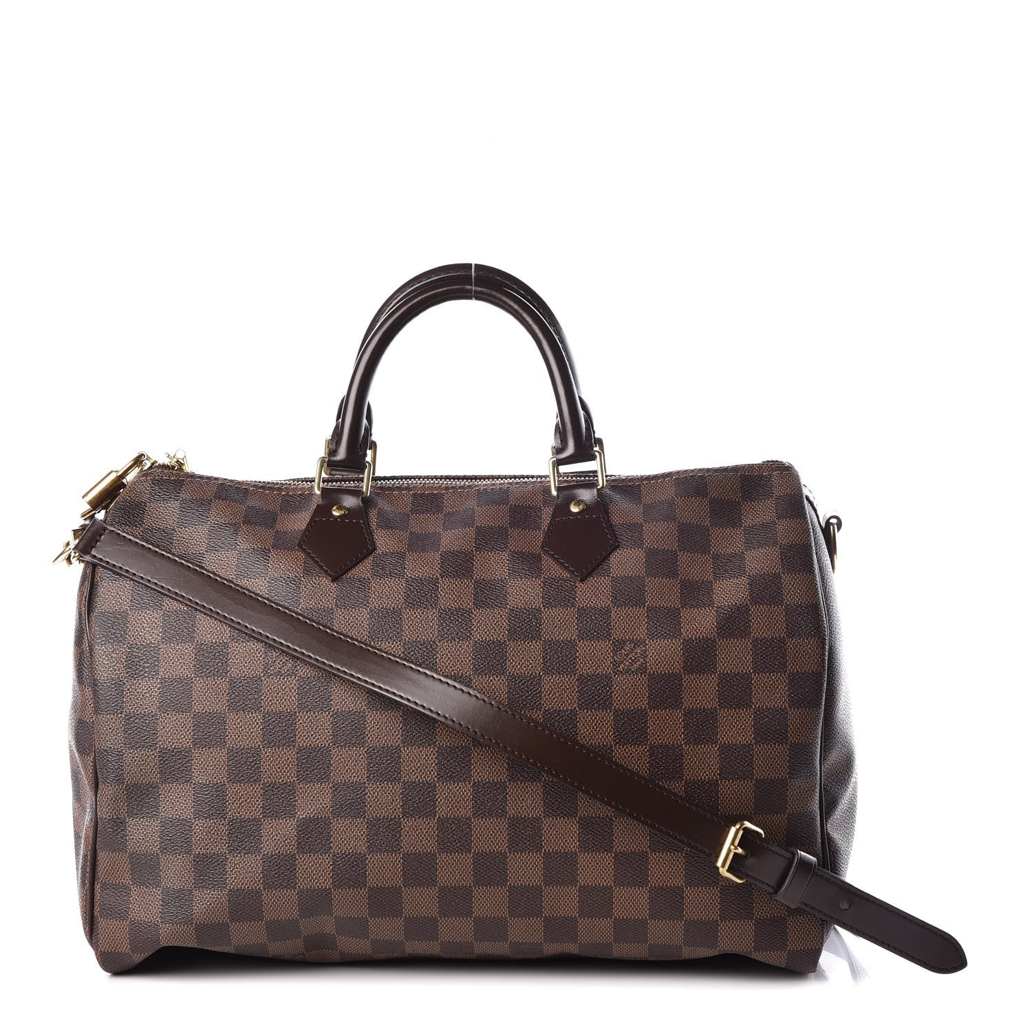 Louis Vuitton Damier Ebene Speedy Bandouliere 35 1 of 12