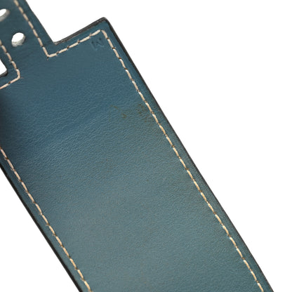 Hermes Swift Sac a Depeche Bracelet M Blue Jean 6 of 6