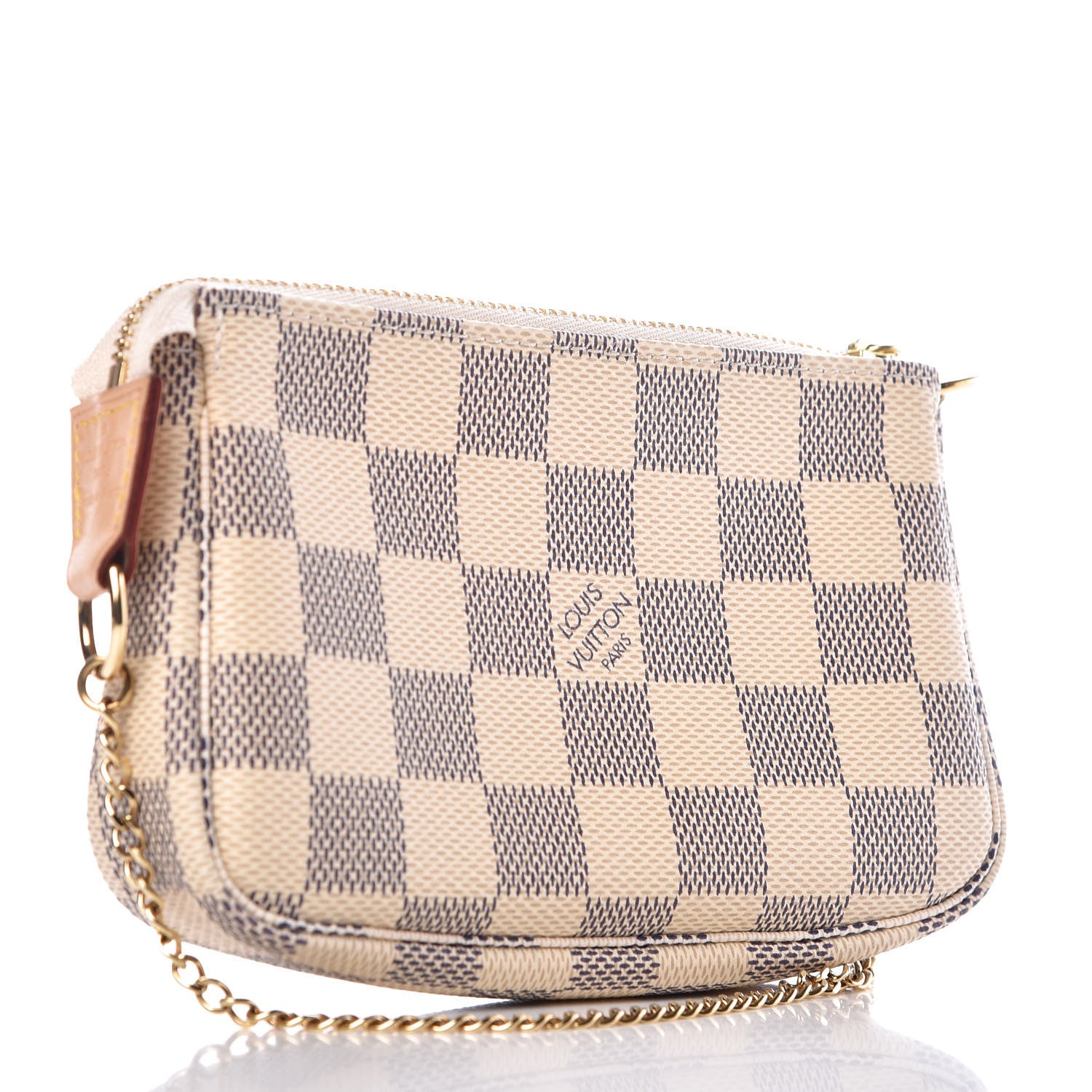 Louis Vuitton Damier Azur Mini Pochette Accessories 3 of 8