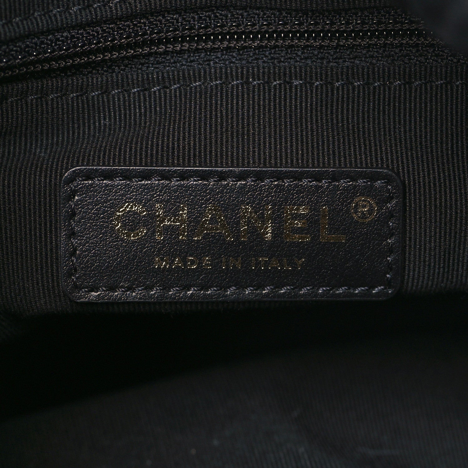 Chanel Lambskin Quilted Pearl About Pearls Drawstring Bag Black 6 of 10
