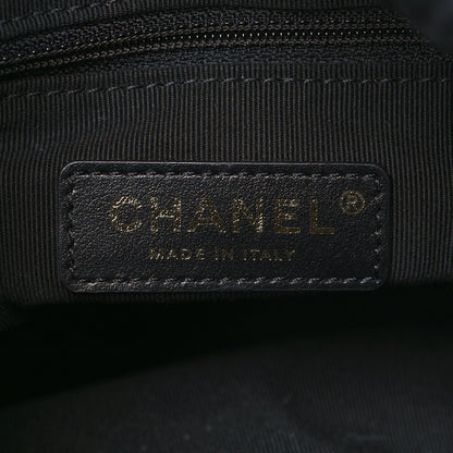 Chanel Lambskin Quilted Pearl About Pearls Drawstring Bag Black 6 of 10