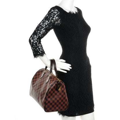 Louis Vuitton Damier Ebene Speedy 30 2 of 7