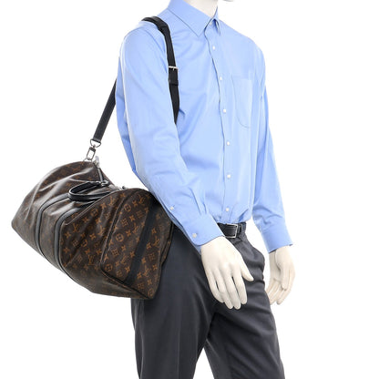 Louis Vuitton Monogram Macassar Keepall Bandouliere 45 2 of 7
