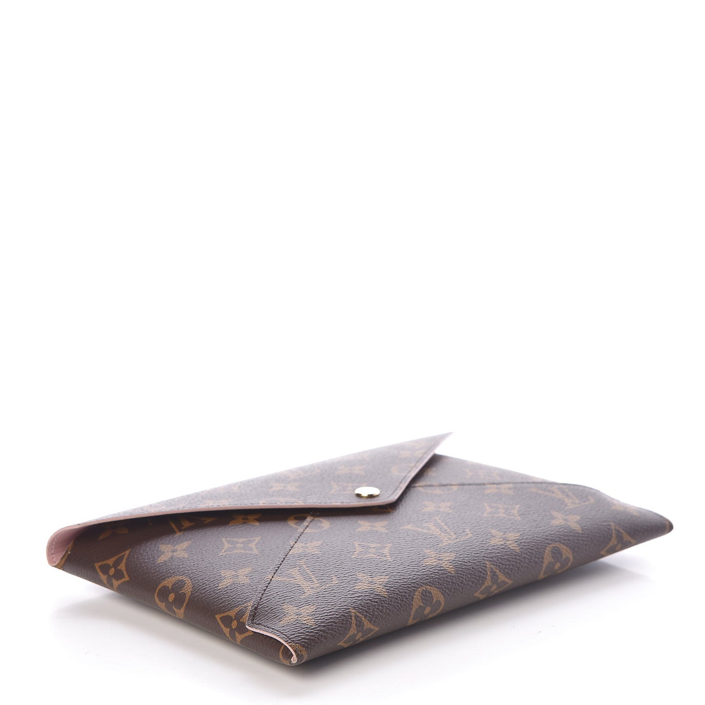 Monogram Large Kirigami Pochette Insert Rose Ballerine
