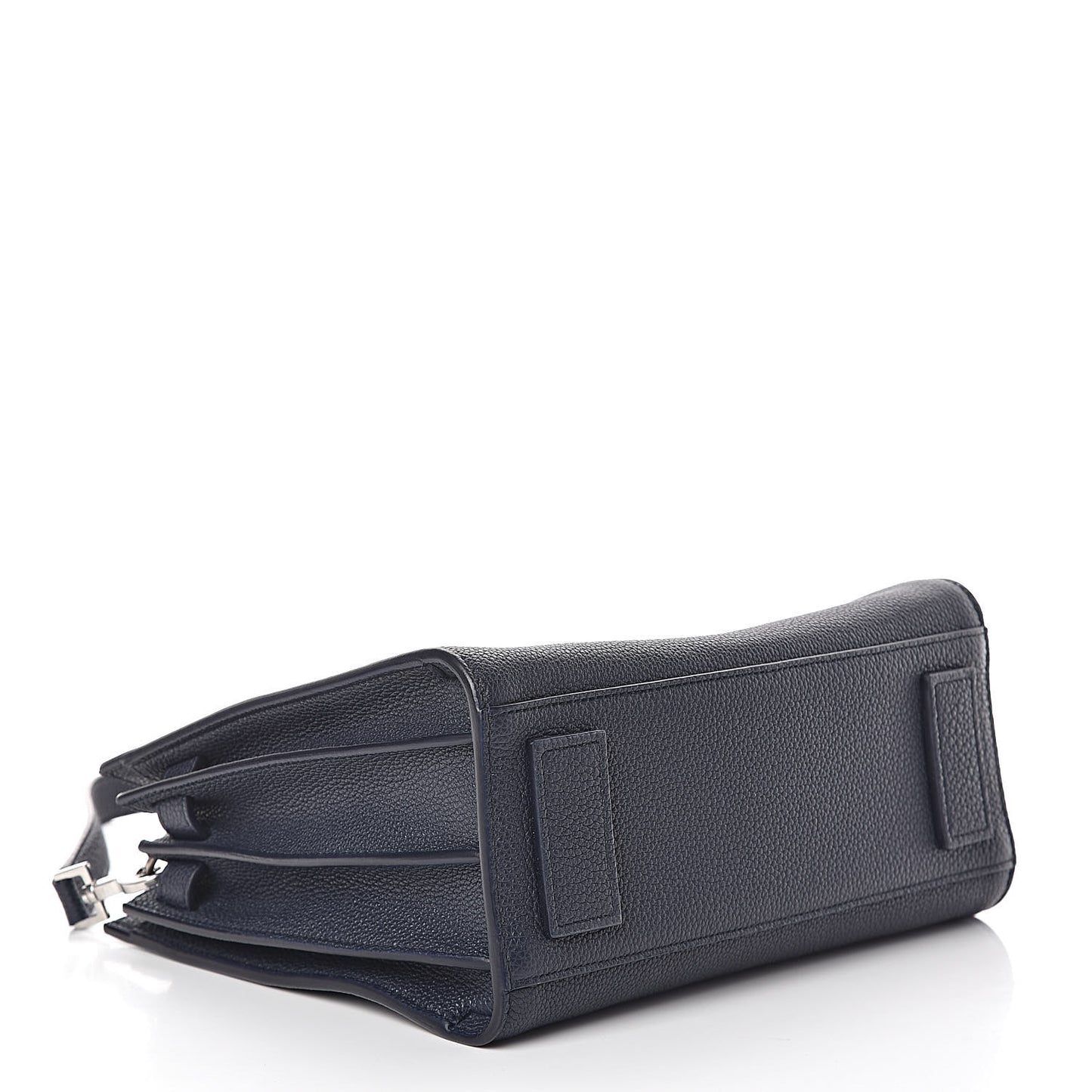 Grained Calfskin Baby Supple Sac De Jour Navy