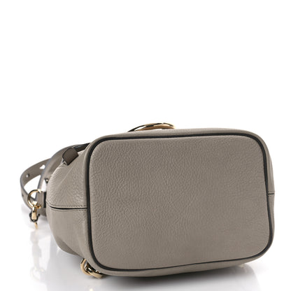 Chloe Suede Calfskin Medium Faye Backpack Motty Grey 4 of 8