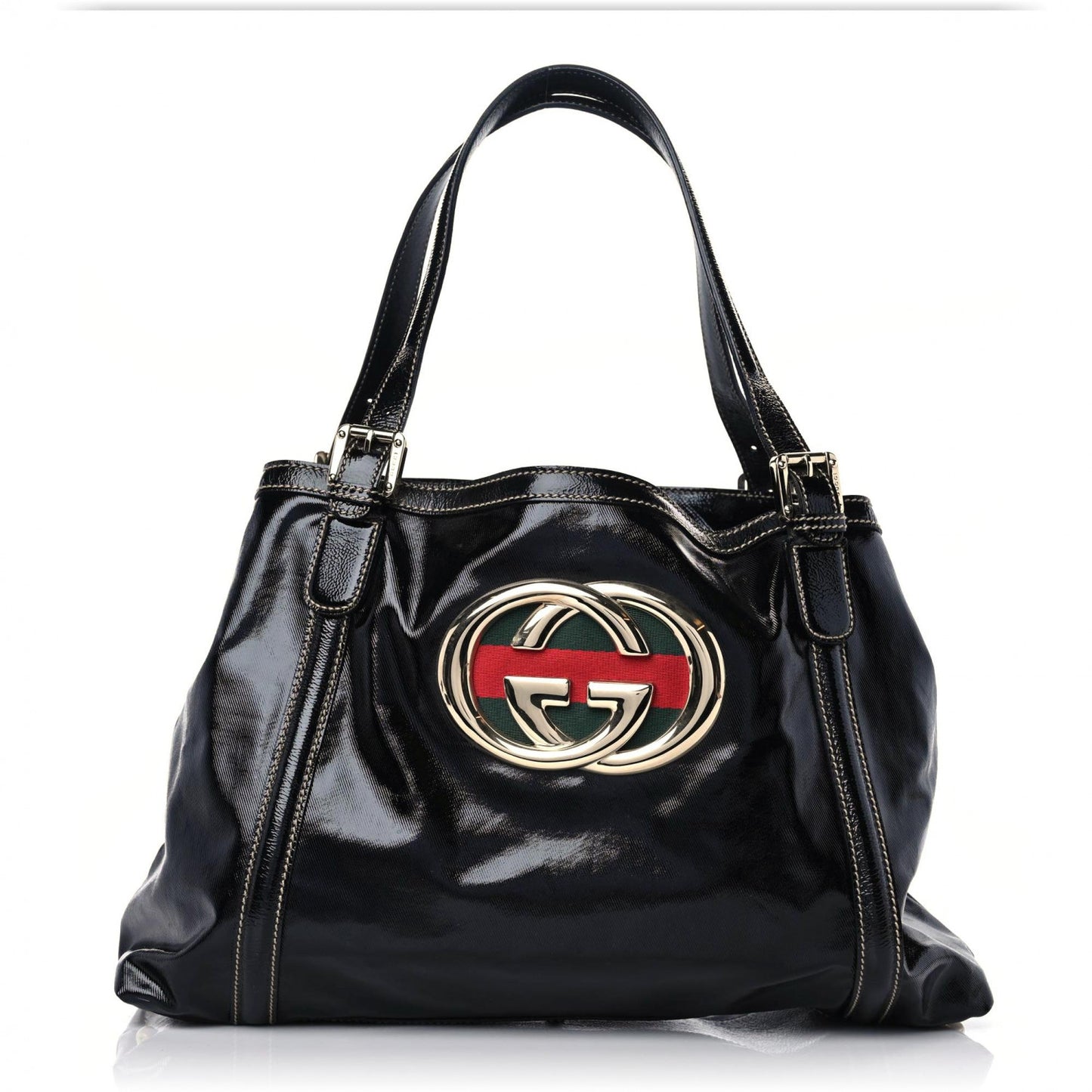 Dialux Medium Britt Shoulder Bag Black