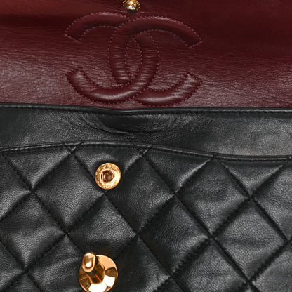 Chanel Lambskin Quilted Small Double Flap Black 15 of 17