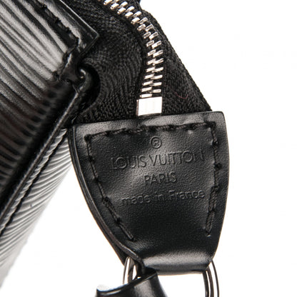 Louis Vuitton Epi Pochette Accessories NM Black 6 of 7