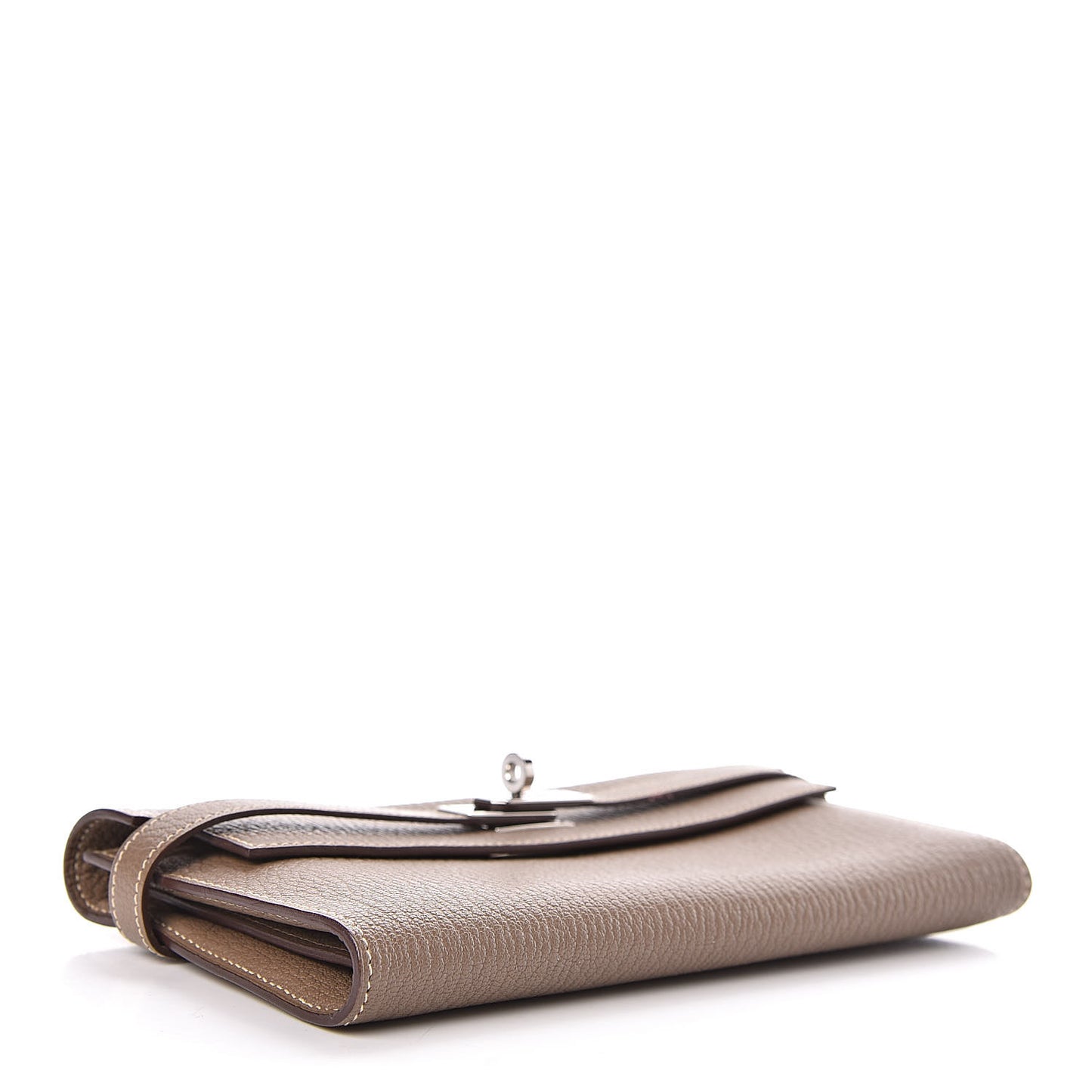 Chevre Mysore Kelly Longue Wallet Etoupe