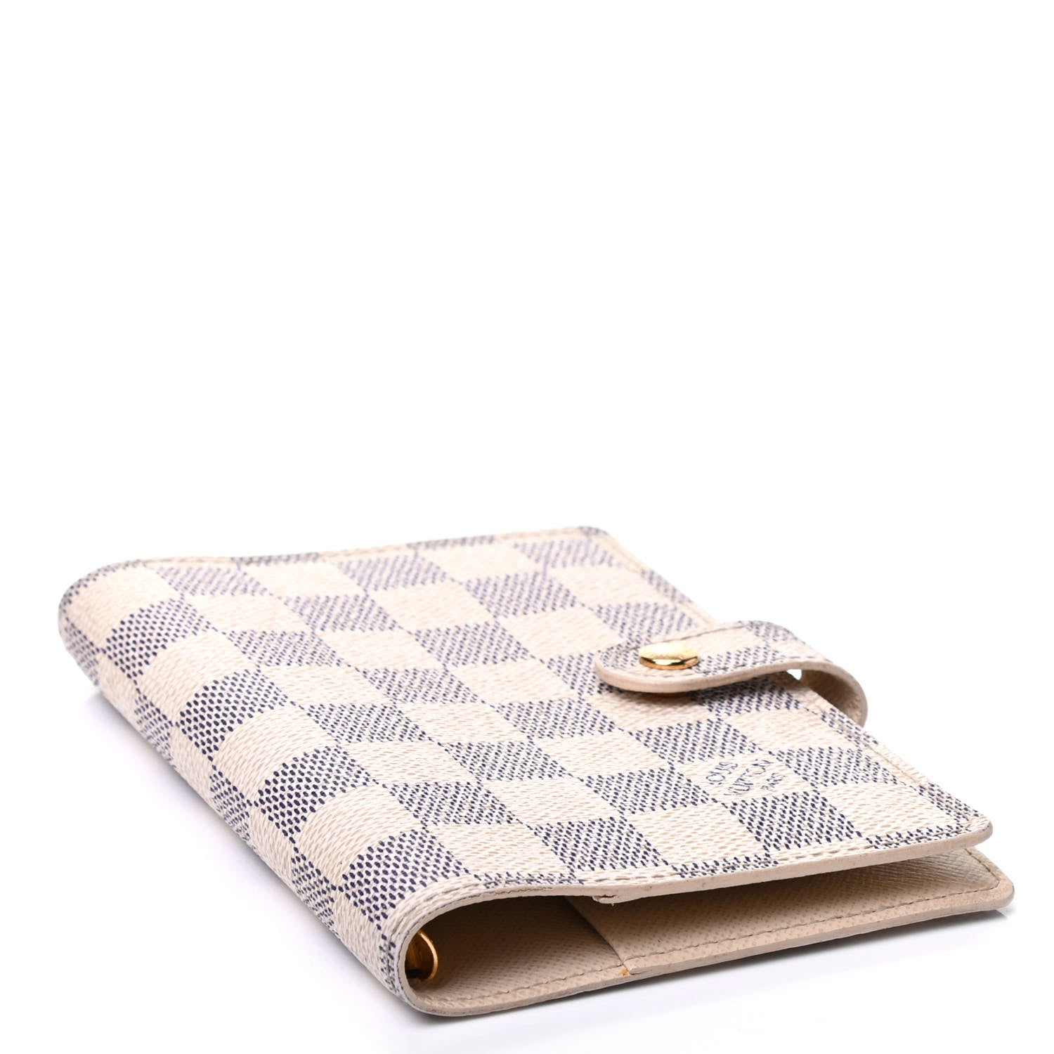 Louis Vuitton Damier Azur Small Ring Agenda Cover 3 of 4