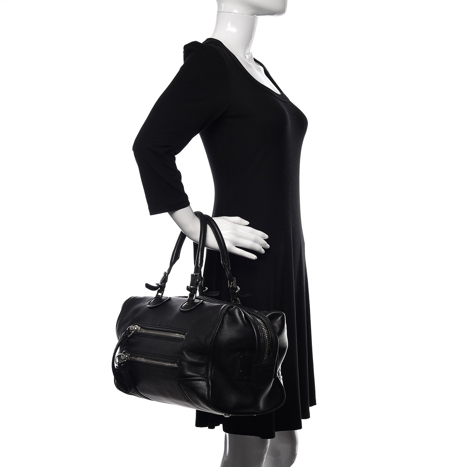 Valentino Garavani Nappa Boston Bag Black 3 of 18