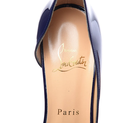 Christian Louboutin Patent Iriza 70 Pumps 37.5 Purple Pop 6 of 8