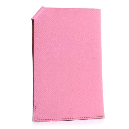 Hermes Epsom Tarmac PM Passport Holder 5P Pink 3 of 8