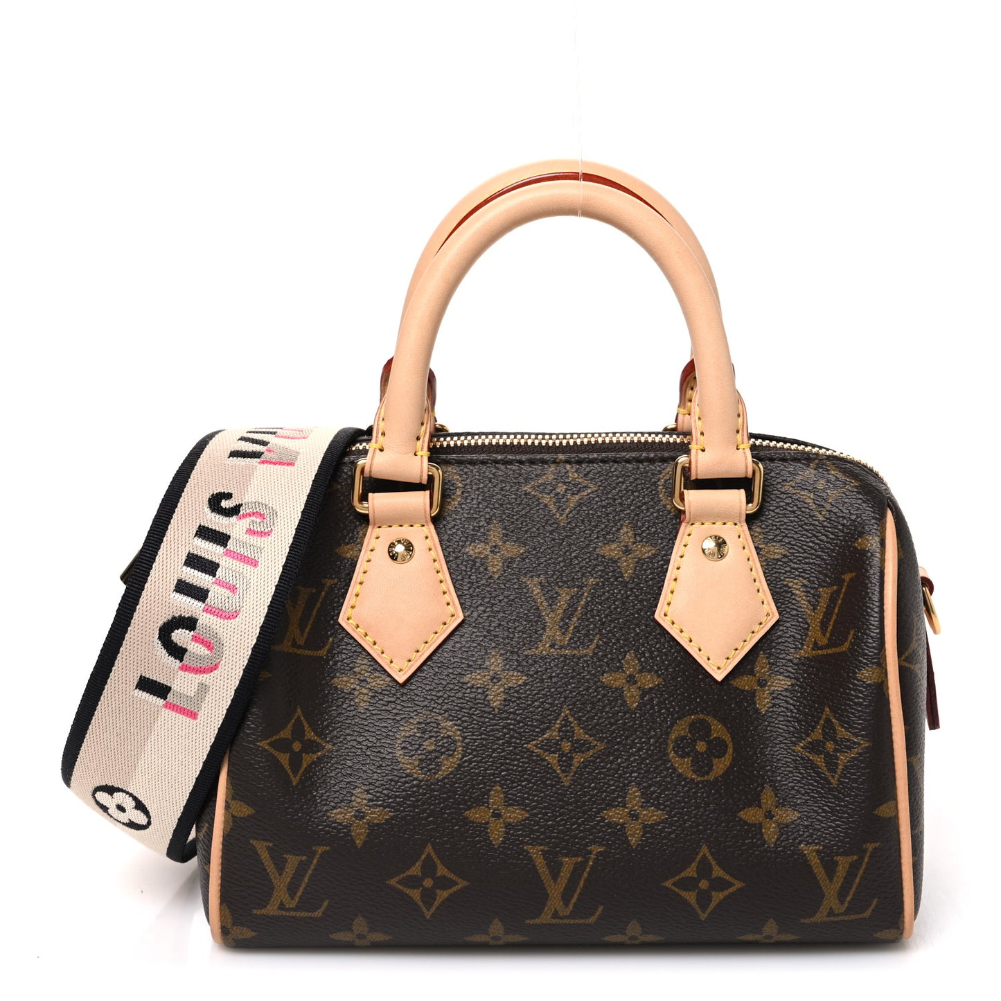 Monogram Speedy Bandouliere 20 Black