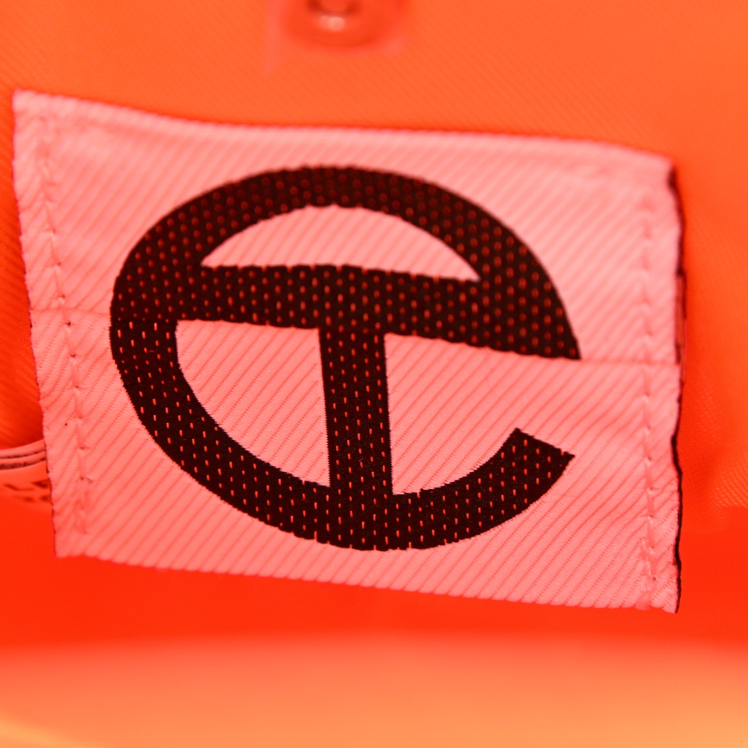 Telfar Vegan Leather Small Shopping Bag Orange 6 of 8
