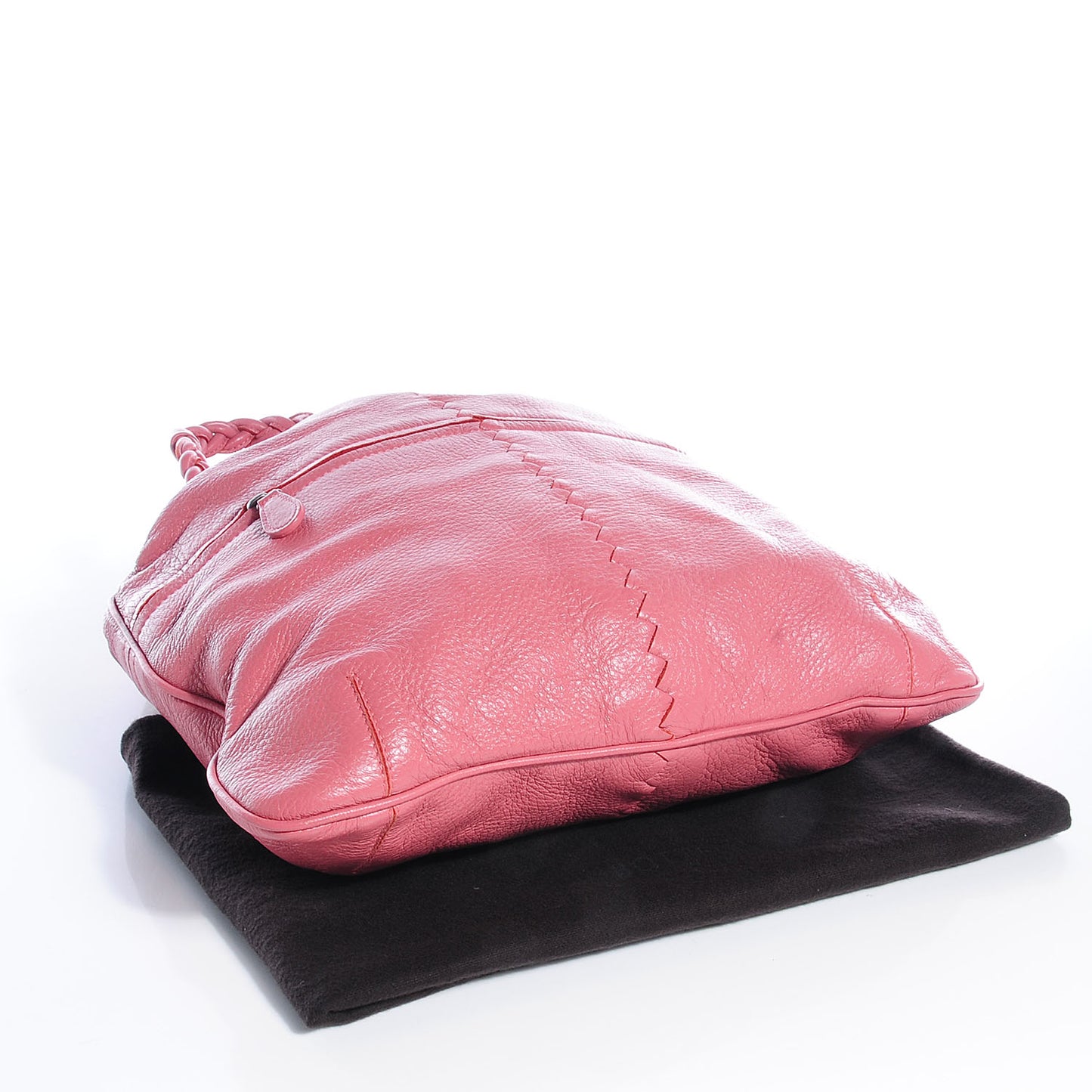 Nappa Intrecciato Leather Julie Rose Pink