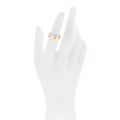 Cartier 18K Pink Gold 5.5mm LOVE Ring 50 5.25 2 of 4