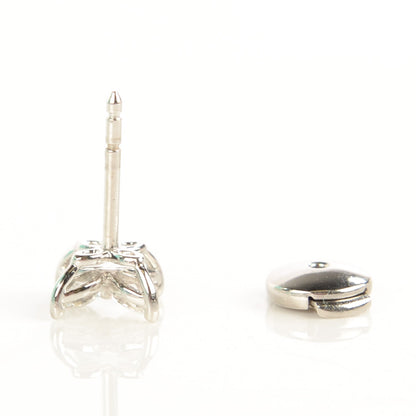 Tiffany Platinum Diamond .64ct Small Victoria Earrings 4 of 7