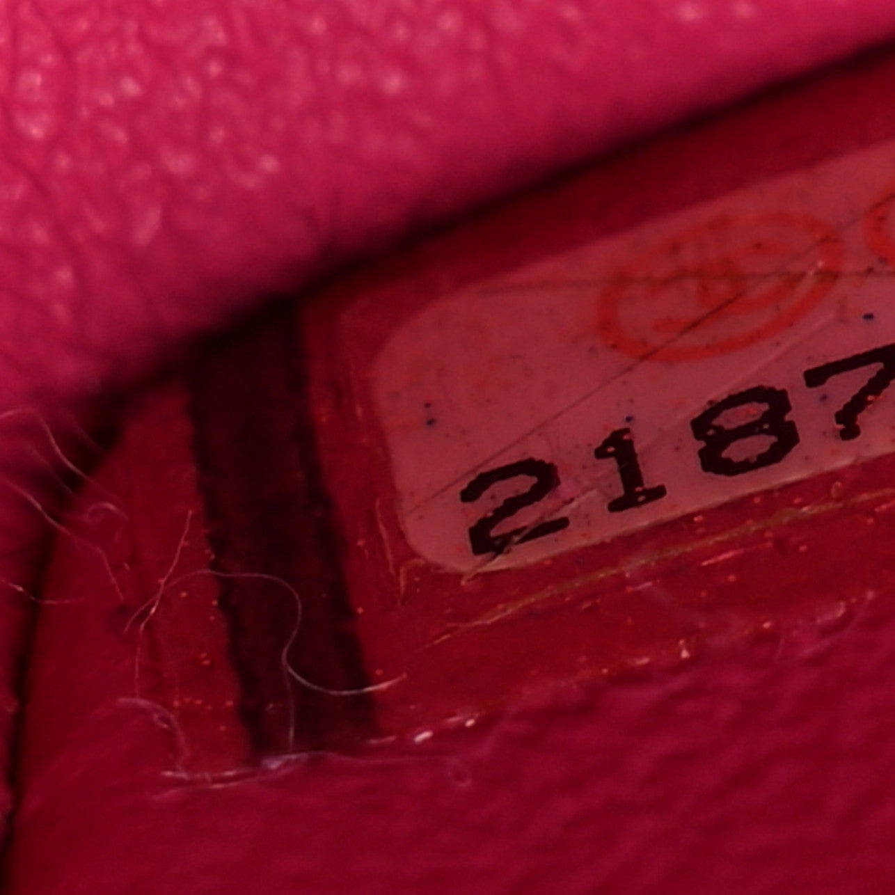 Lambskin Quilted Mini Rectangular Flap Fuchsia