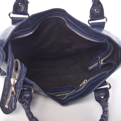 Balenciaga Agneau Giant 21 Silver Hardware City Marine 6 of 14