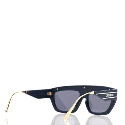 Christian Dior Oblique Diorclub M7U Mask Sunglasses Blue 4 of 9