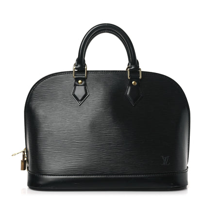 Louis Vuitton Epi Alma PM Black 1 of 10