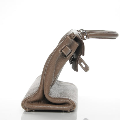 Hermes Togo Kelly Retourne 32 Etoupe 26 of 27