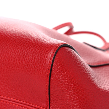 Gucci Dollar Calfskin Small Swing Tote Red 10 of 12