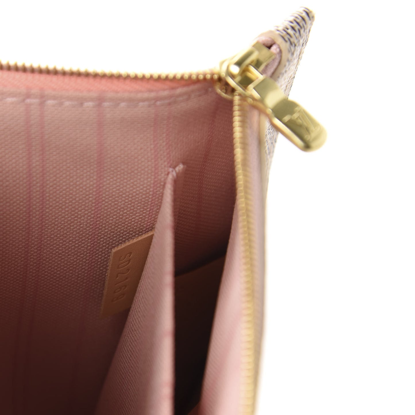 Damier Azur Neverfull MM GM Pochette Rose Ballerine