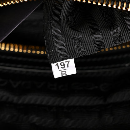 Prada Jacquard Logo Camera Bag Black 7 of 10