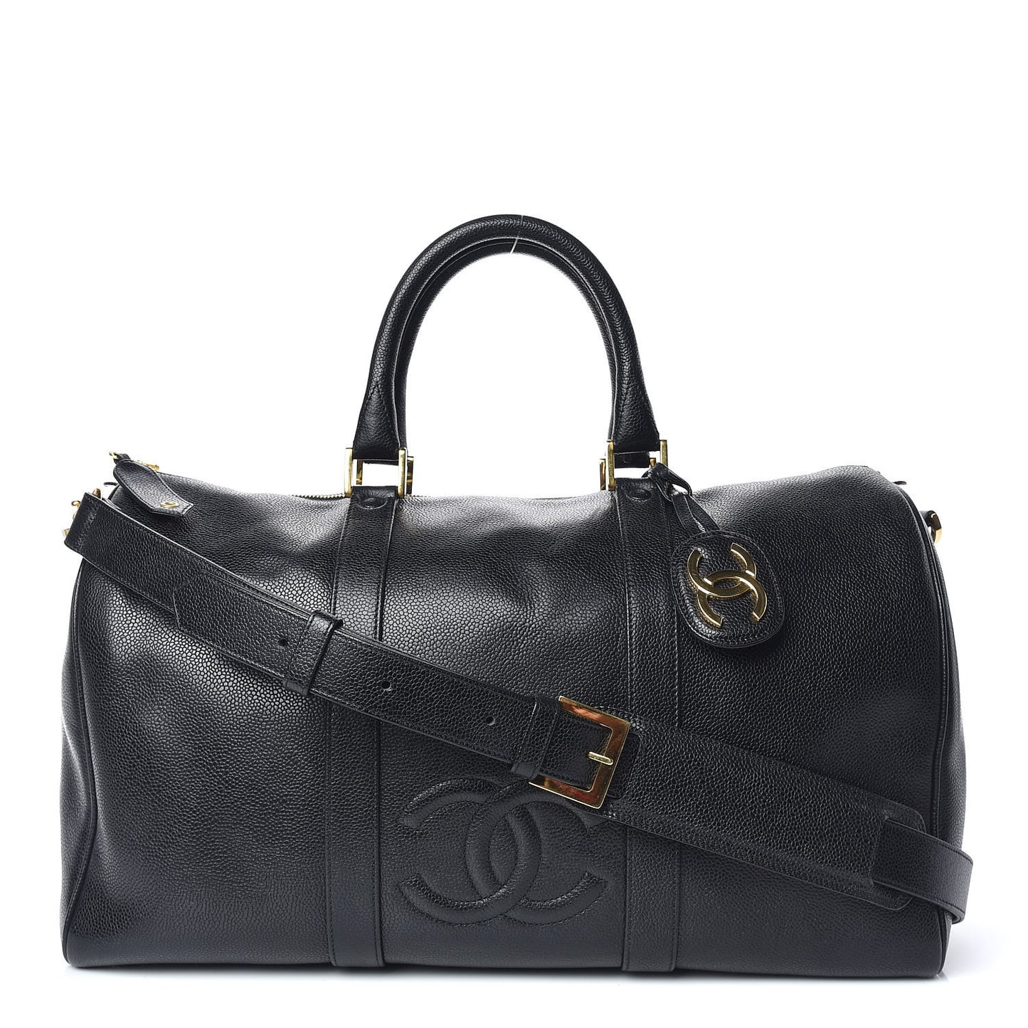 Caviar Timeless CC Duffel Bag Black