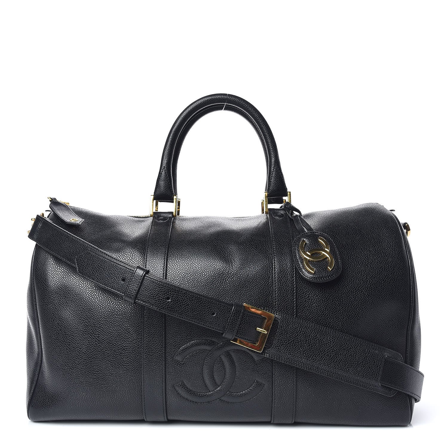 Chanel Caviar Timeless CC Duffel Bag Black 1 of 9