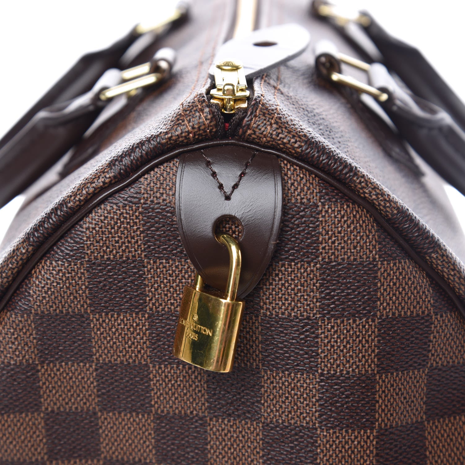 Louis Vuitton Damier Ebene Speedy 30 9 of 13