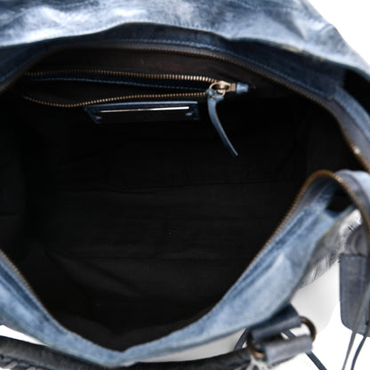 Balenciaga Agneau Classic Hardware City Bleu Glacier 6 of 13