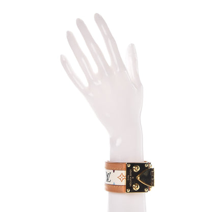 Louis Vuitton Monogram Multicolor S Lock Bracelet White 2 of 8