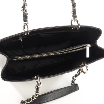 Chanel Caviar Quilted Grand Shopping Tote GST Black 8 of 8